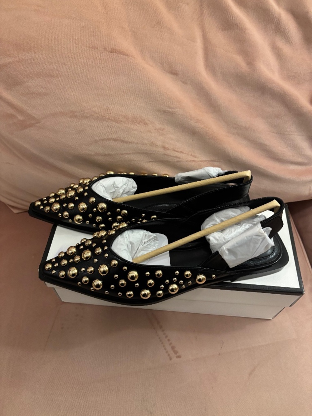 Steve Madden Shay Studded Slingbacks - SIZE 10, NIB